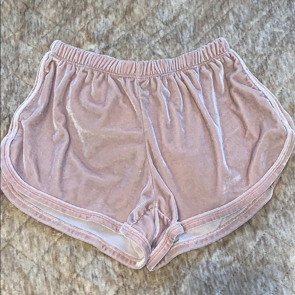 John Galt Velvet shorts